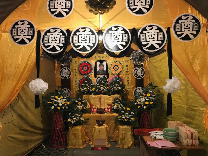 靈堂布置